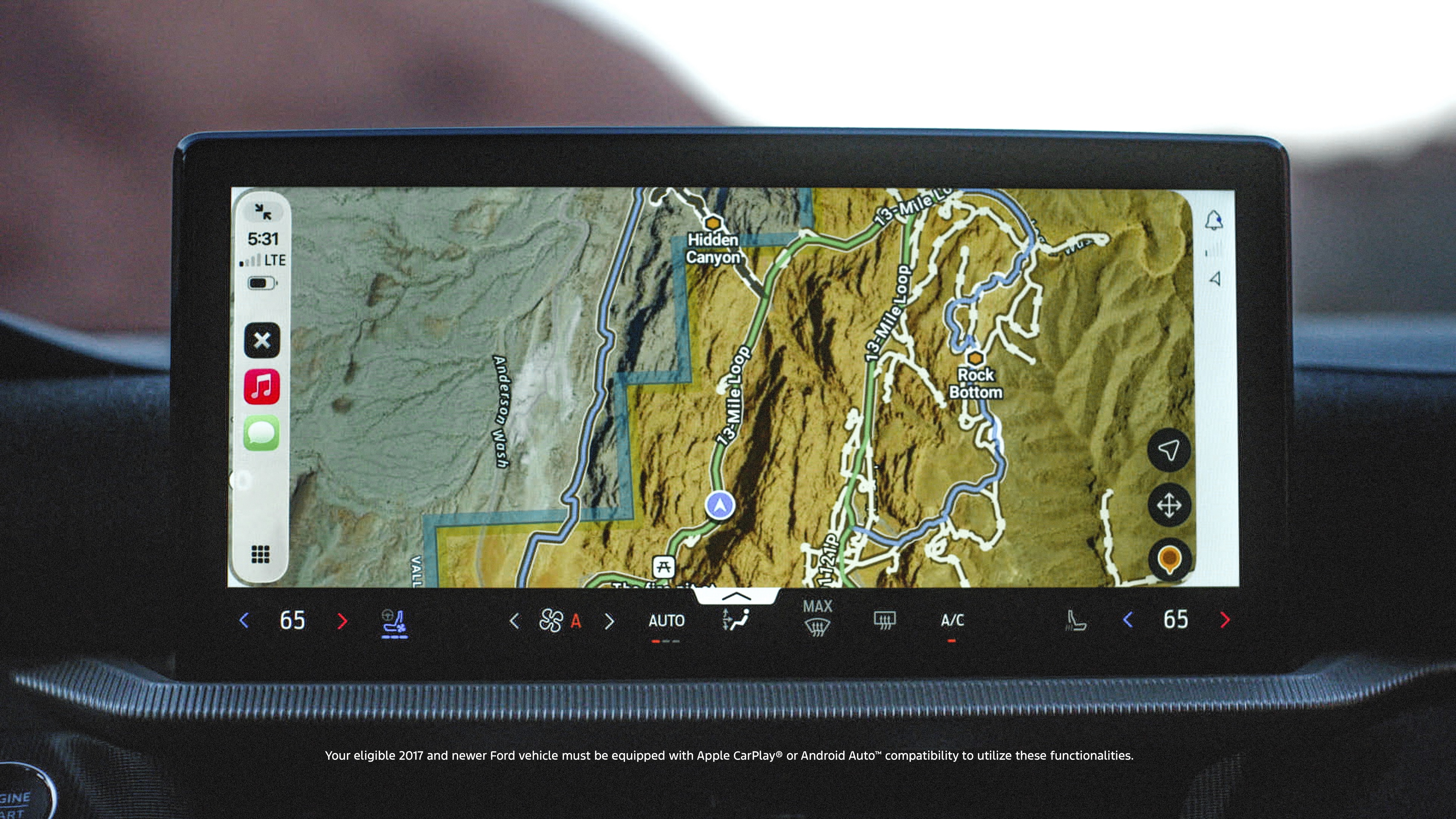 The onX suite of apps can help Ford customers get outside and fully utilize their vehicle’s off-road capability.  